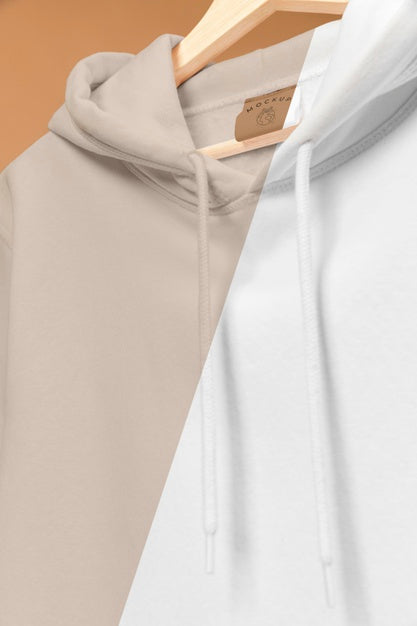 Mockup Hoodie Close Up Psd
