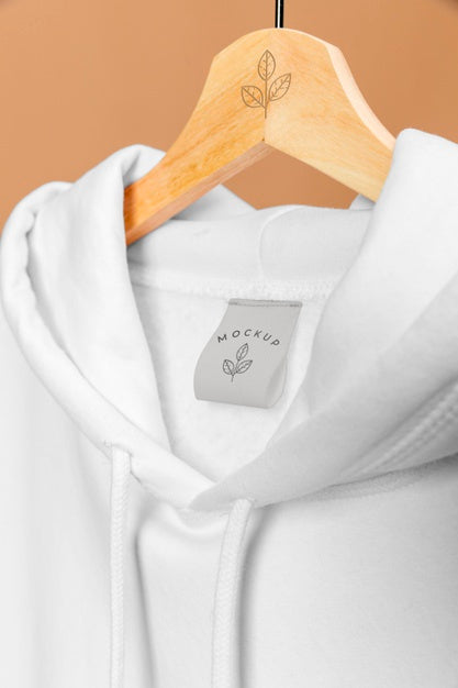 Mockup Hoodie Close Up Psd