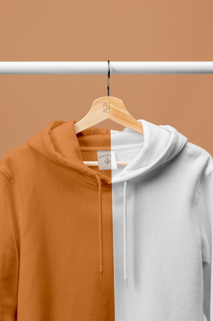 Mockup Hoodie Close Up Psd