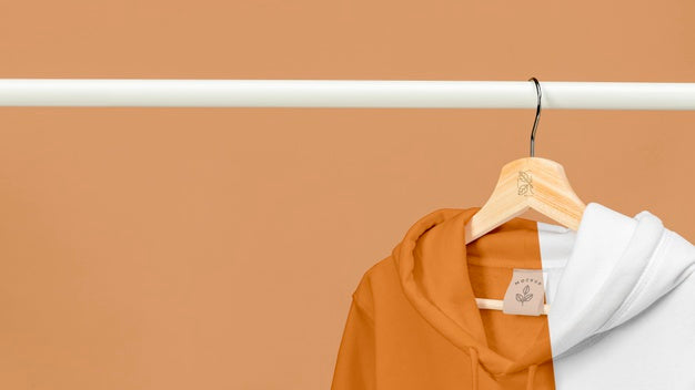 Mockup Hoodie Close Up Psd