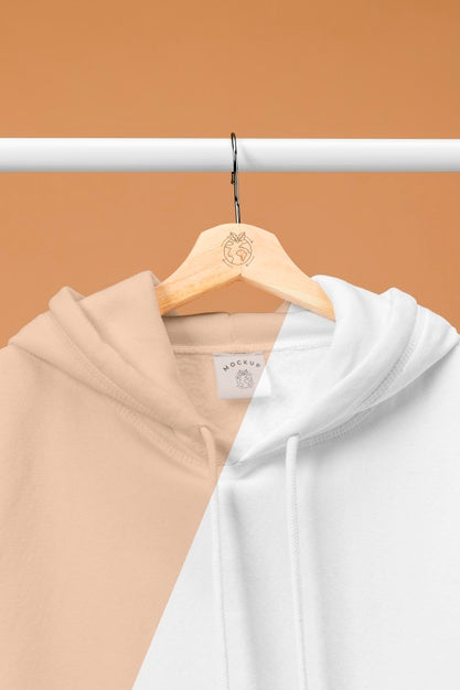 Mockup Hoodie Close Up Psd