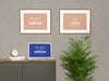 Mockup Laptop, Frame With Home Decorating In The Living Room Modern Interior. Psd