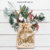 Mockup Of Bag On Leaves And Branches Psd