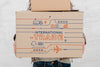 Mockup Of Cardboard Boxes Psd