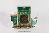 Mockup Of Coffee Cups And Beans Psd