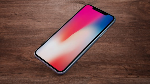 Mockup Of Floating Smartphone Psd