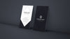 Mockup Of Leaning Business Cards Psd