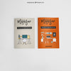 Mockup Of Two Brochures Psd