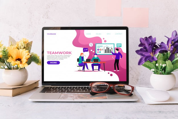 Mockup Of Various Devices With Creativity Or Workspace Concept Psd