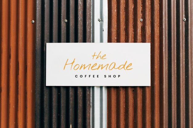 Mockup Of Wall Sign Boards Psd