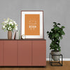 Mockup Poster Frame With Home Decorating In The Living Room Modern Interior. Psd