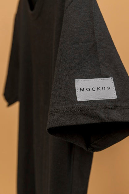 Mockup T Shirt Close Up Psd