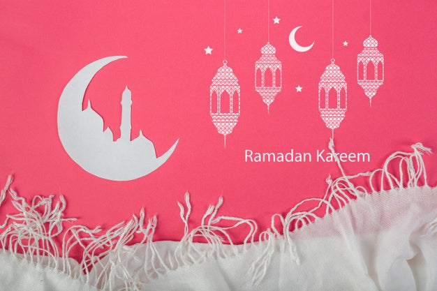 Mockup With Ramadan Concept Psd