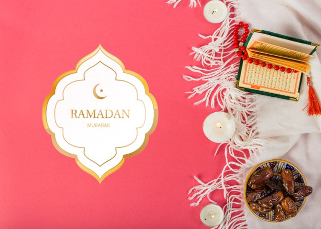 Mockup With Ramadan Concept Psd