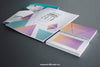 Mockup With Two Covers And Business Cards Psd