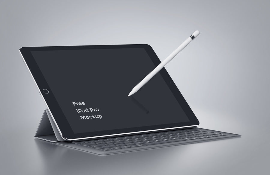 iPad Pro Mockup with Amazing Details and Two Views