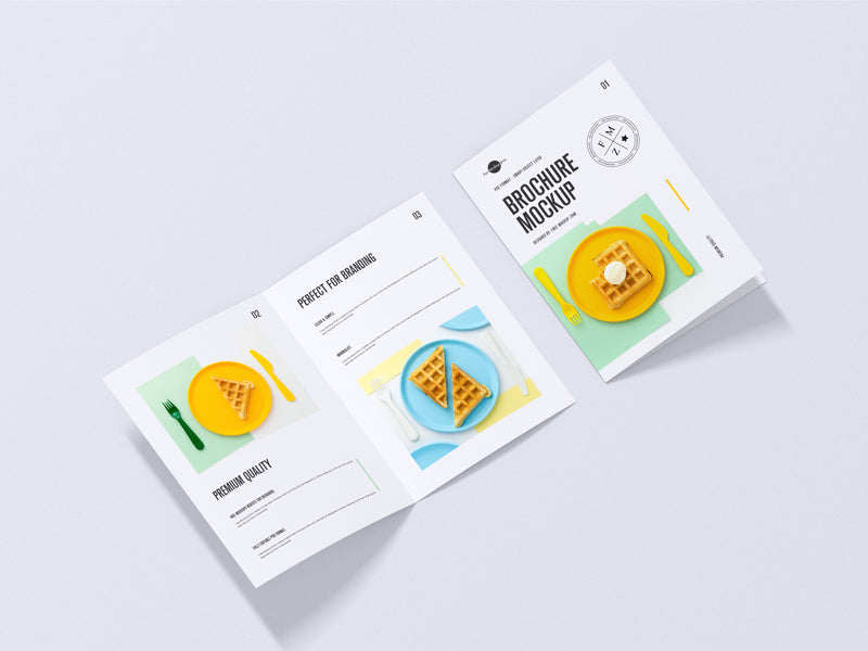 Modern A4 Brochure Mockup