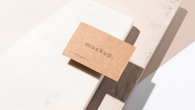Modern Arrangement Of Mock-Up Business Card Psd
