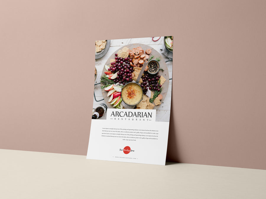 Modern Brand Flyer Mockup Psd 2018