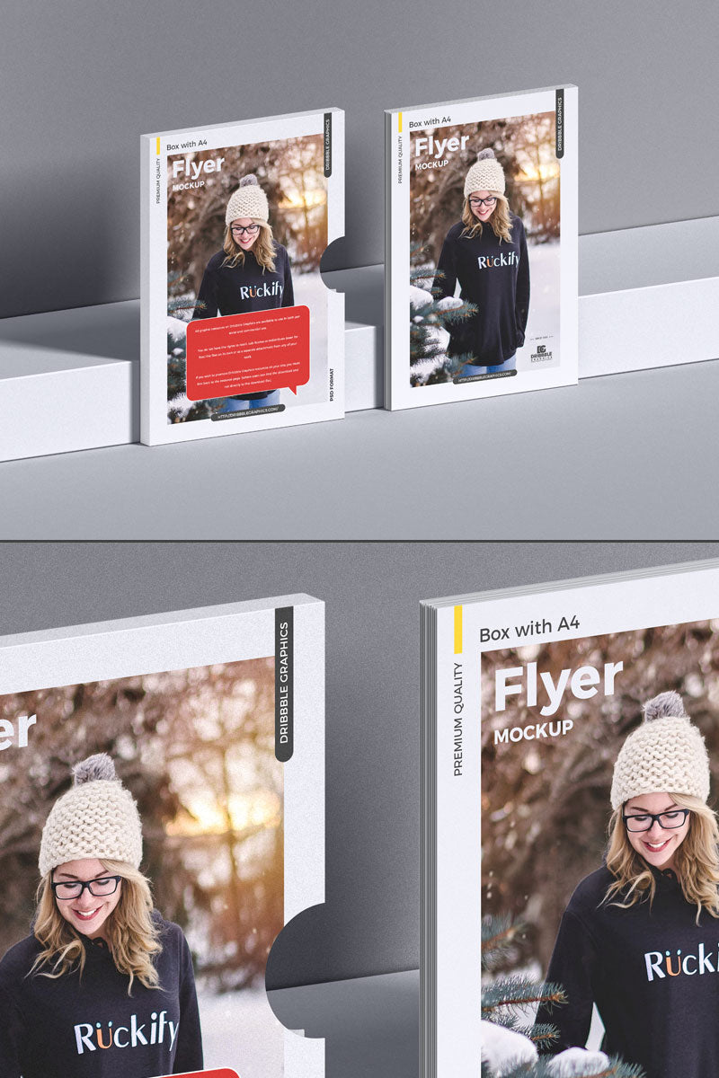 Modern Branding Flyer Mockup