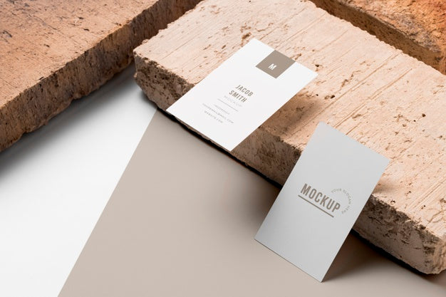 Modern Composition Of Mock-Up Business Card Psd