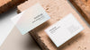 Modern Composition Of Mock-Up Business Card Psd