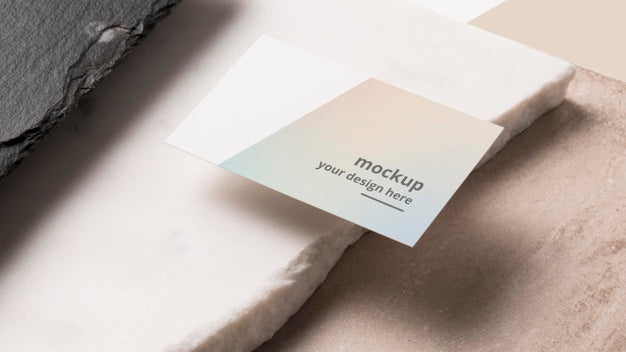 Modern Composition Of Mock-Up Business Card Psd