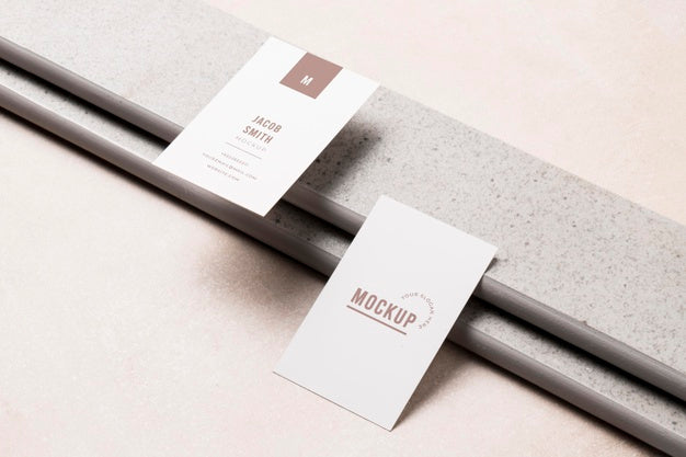 Modern Composition Of Mock-Up Business Card Psd