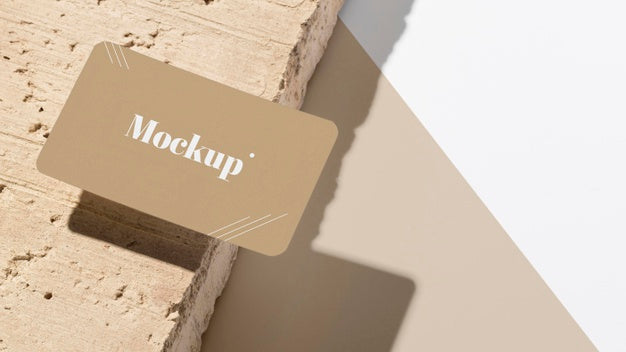 Modern Composition Of Mock-Up Business Card Psd