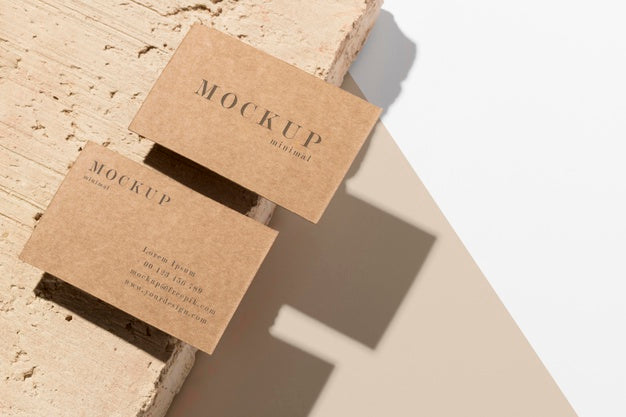 Modern Composition Of Mock-Up Business Card Psd