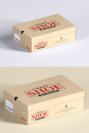 Modern Craft Shoe Box Mockup Psd