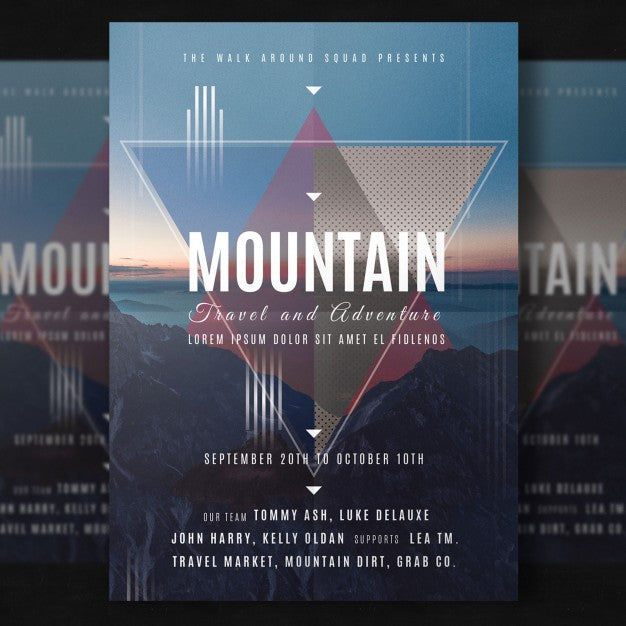 Modern Creative Flyer Template Psd