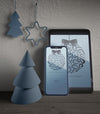 Modern Devices With Christmas Theme On Psd