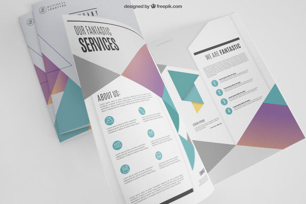 Modern Flyer Mockup Psd