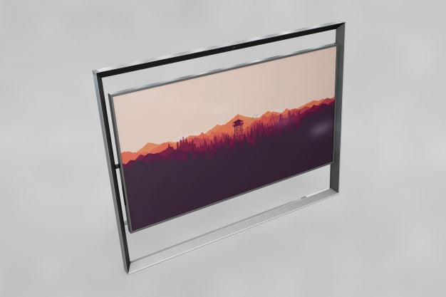 Modern Frame Mockup With Photo Psd