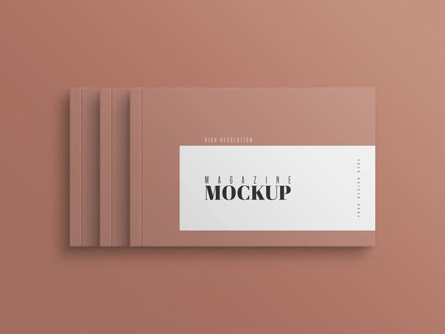 Modern Magazine Mockup Psd
