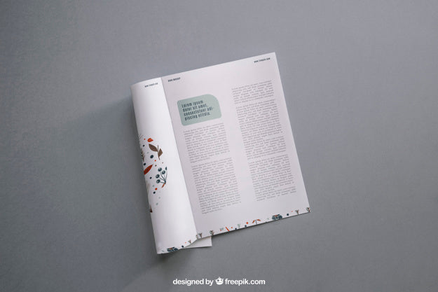 Modern Clean Magazine Mockup