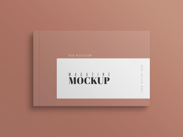Modern Single Magazine Mockup Psd