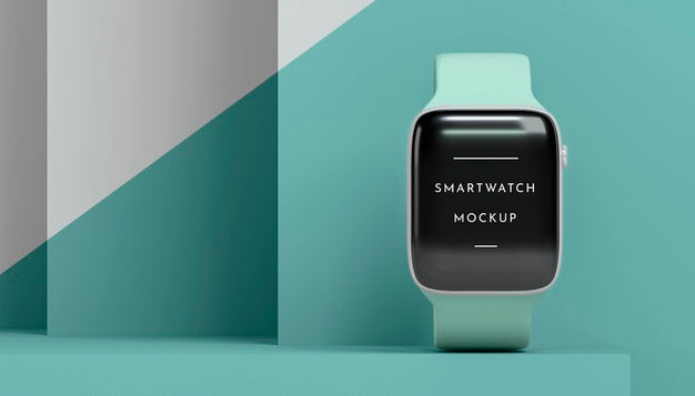 Modern Smartwatch With Screen Mock-Up Psd