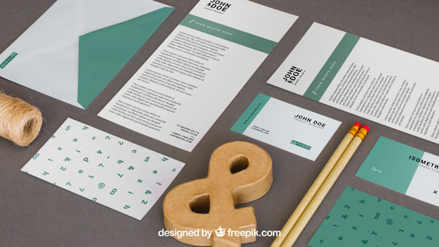 Modern Stationery Mockup Psd