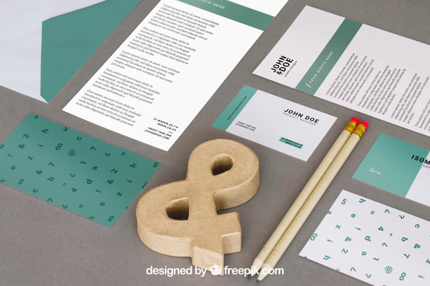 Modern Stationery Mockup Psd