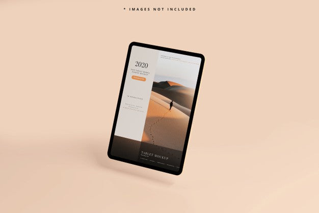 Modern Tablet Screen Mockup Psd
