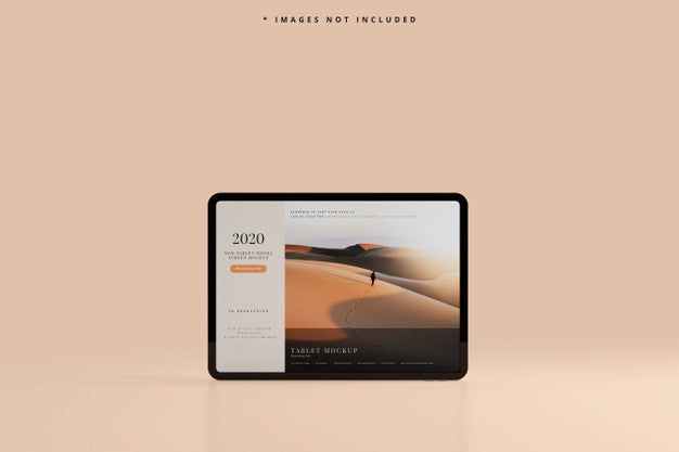 Modern Tablet Screen Mockup Psd