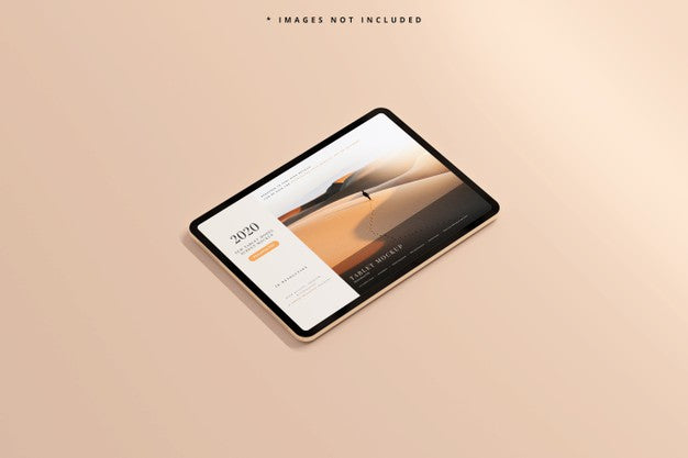 Modern Tablet Screen Mockup Psd