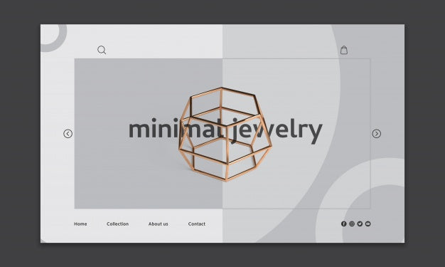 Modern Website Mockup Psd