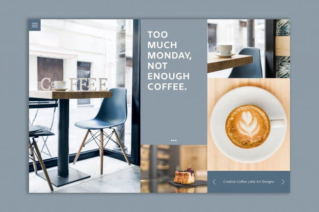 Modern Website Mockup Psd