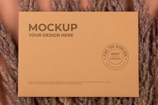 Monochromatic Envelope Mockup Design Psd
