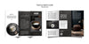 Moody Food Restaurant Trifold Brochure Concept Mock-Up Psd