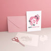 Mother'S Day Card And Envelope With Mock-Up Psd