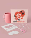 Mother'S Day Celebration Card With Mock-Up Psd